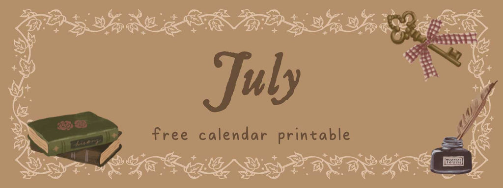 Monthly Calendar Printable 📆