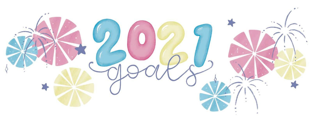 Free 2021 Goals Page Bullet Journal Printable 📝