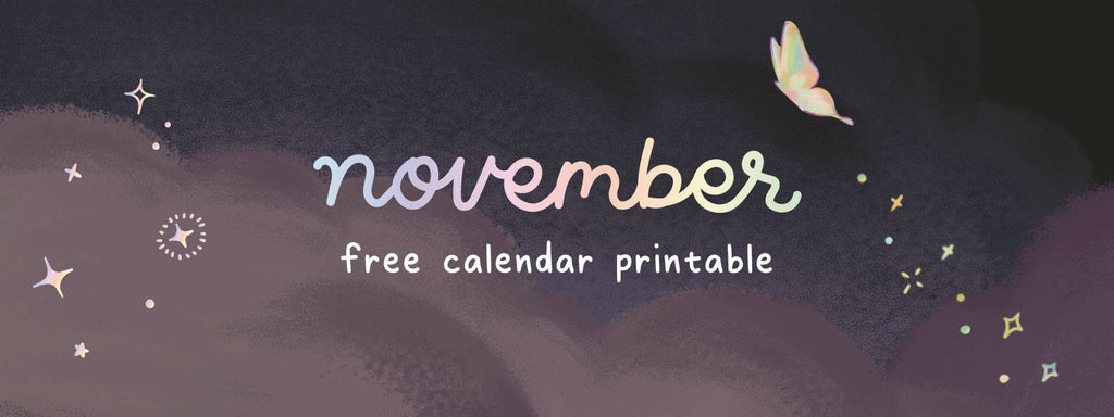 Monthly Calendar Printable 📆