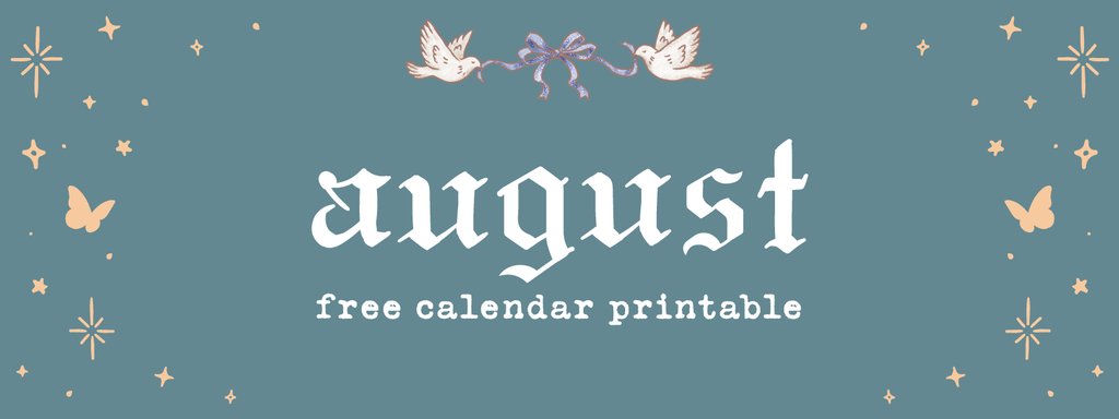 Monthly Calendar Printable 📆