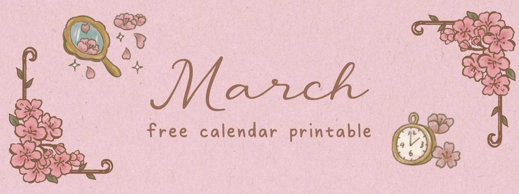 Monthly Calendar Printable 📆