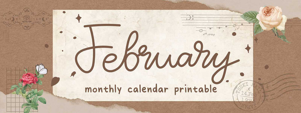 Bullet Journal Monthly Printable 🗓️