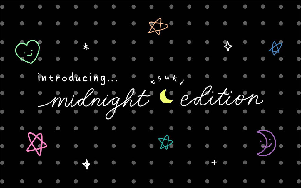 Introducing Our Tsuki ‘Midnight Edition’ Black Page Bullet Journal