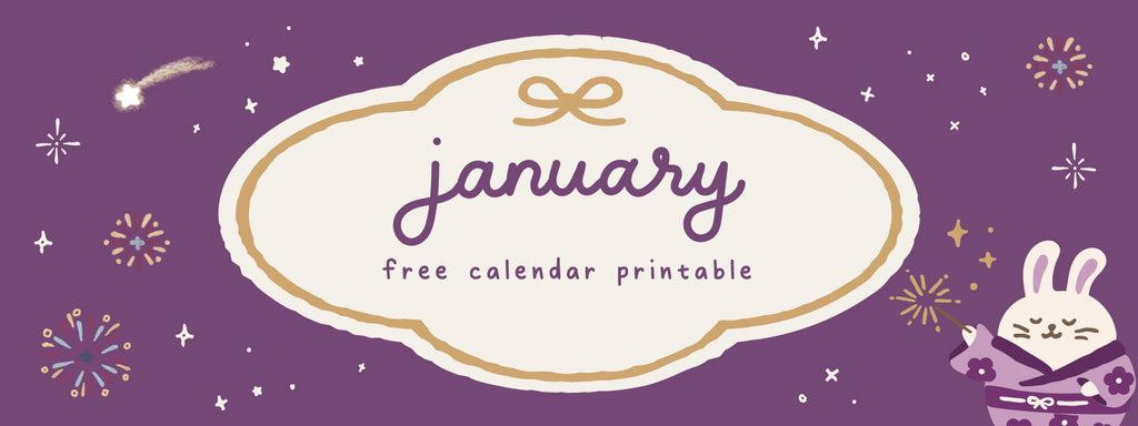 Bullet Journal Monthly Printable 🗓️