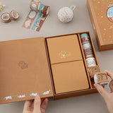 Tsuki ‘Neko Days’ Travel Notebook Gift Set ☾