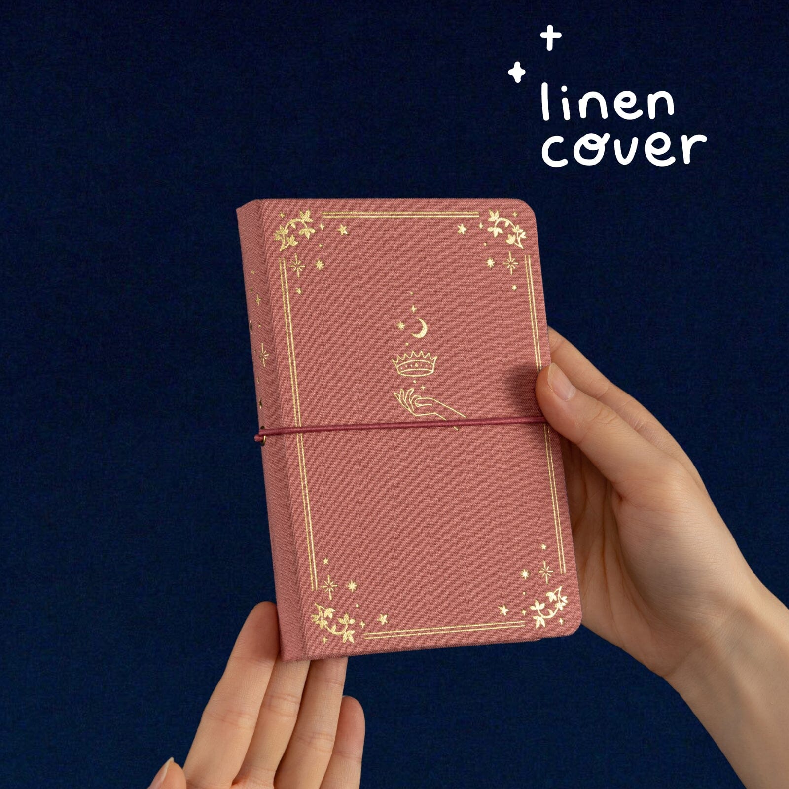Tsuki ‘Starlit Crown’ A6 Travel Notebook ☾