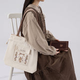 Tsuki ‘Vintage Neko’ Limited Edition Embroidered Tote Bag ☾