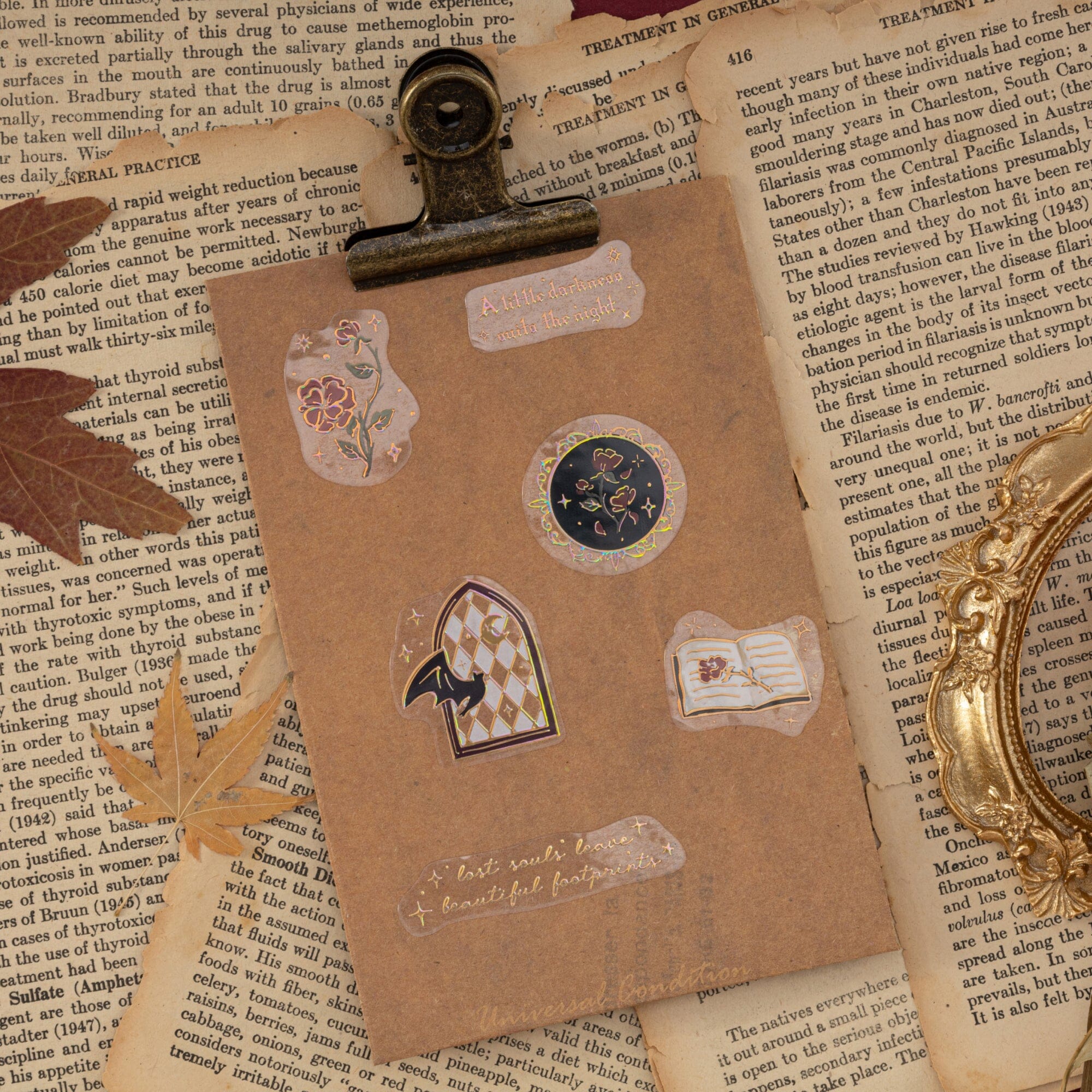 Tsuki ‘Midnight Story’ Sticker Set ☾