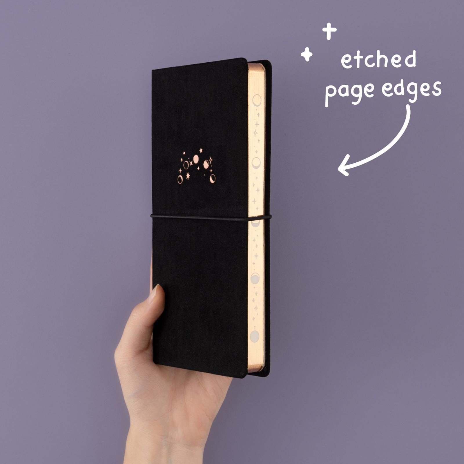 Tsuki ‘Moonlit Whisper’ Limited Edition Luxury Travel Notebook  ☾