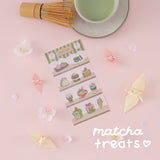 Tsuki ‘Matcha Bloom’ Sticker Set ☾