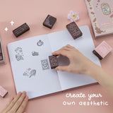 Tsuki ‘Sakura Story’ Bullet Journal Stamp Set ☾