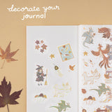 Tsuki ‘Mythical Autumn in Japan’ 3D Foil Sticker Set