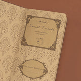 Tsuki ‘Cozy Friends’ Luxury Travel Notebook ☾