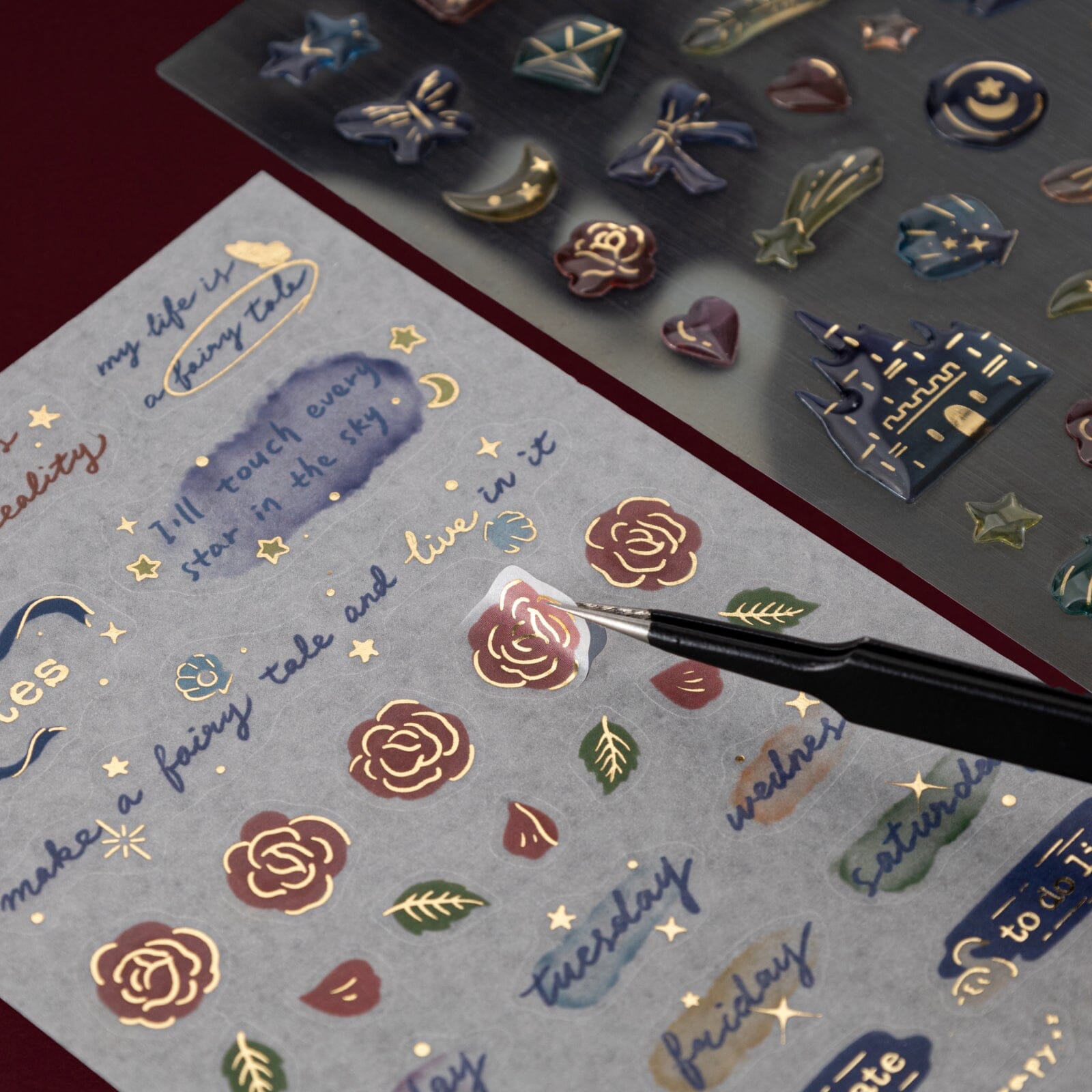 Tsuki ‘Once Upon a Time’ 3D Sticker Set ☾