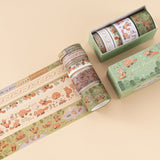 Tsuki ‘Red Panda’ Washi Tape Set ☾