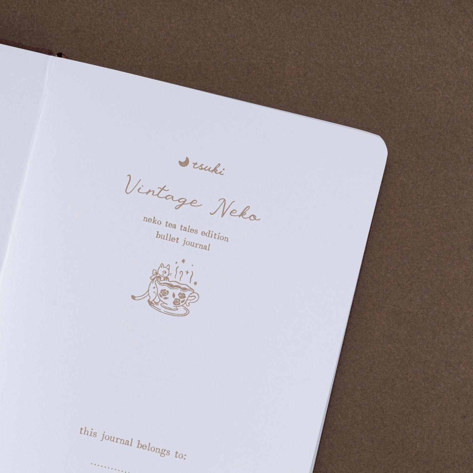 Tsuki ‘Neko Tea Tales’ Limited Edition Bullet Journal ☾