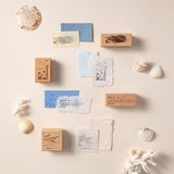 Hinoki - ‘Into the Wave’ Wooden Stamps Set
