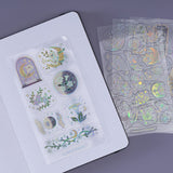 Tsuki ‘Moonflower Magic’ 3D Sticker Set ☾