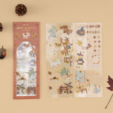 Tsuki ‘Mythical Autumn in Japan’ 3D Foil Sticker Set