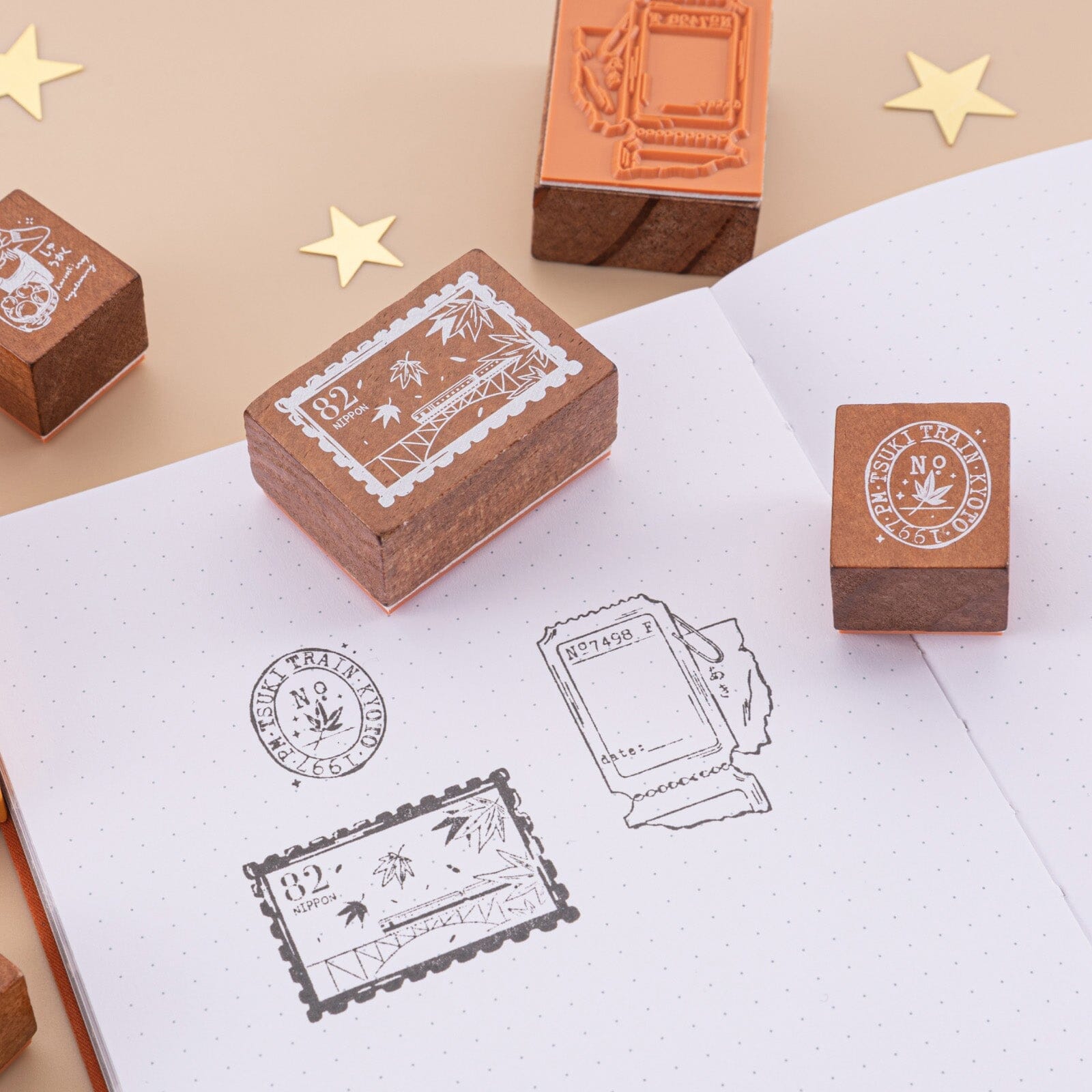 Tsuki ‘Maple Journey’ Bullet Journal Stamp Set ☾