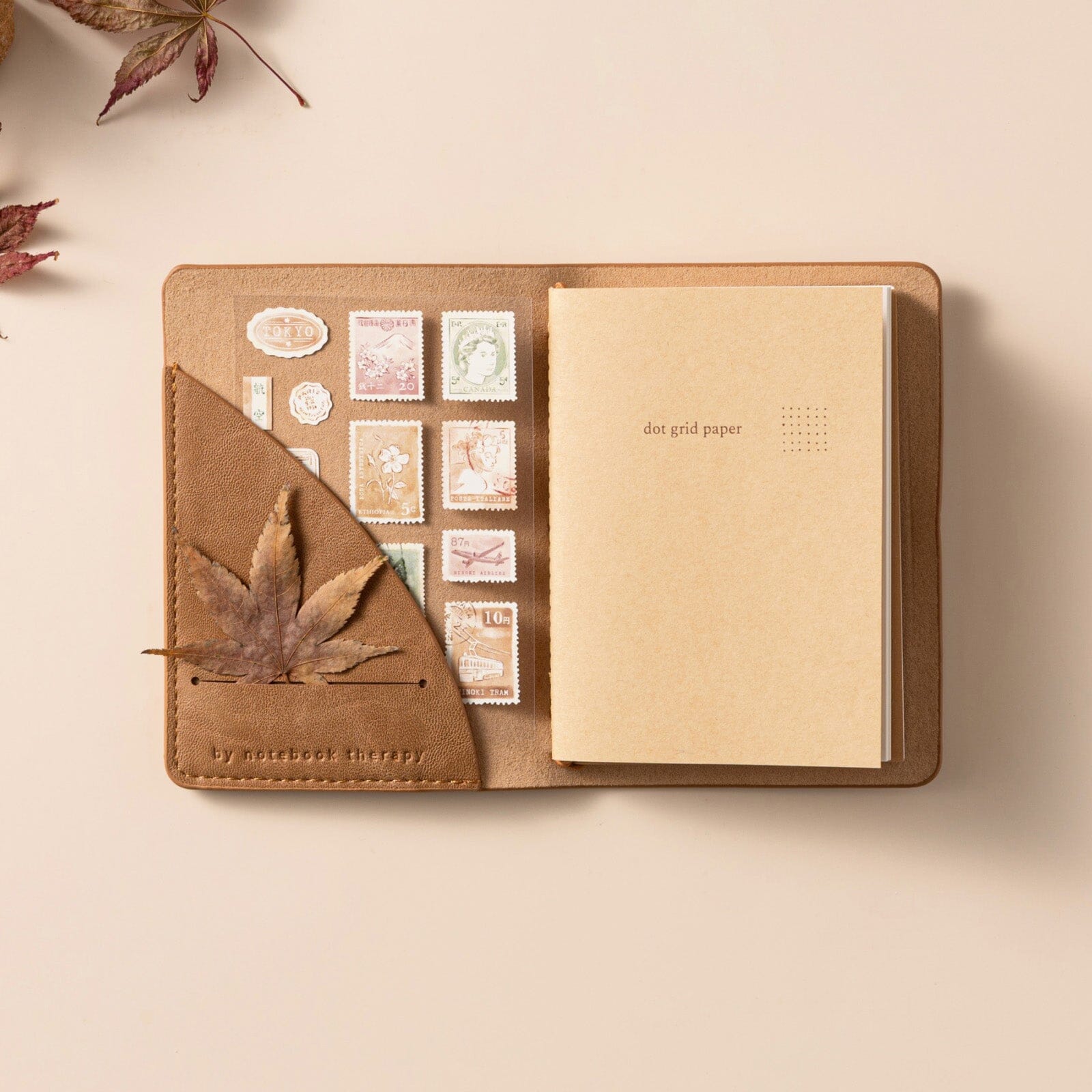 Hinoki - No.02 Passport Size Travel Notebook