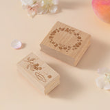 Hinoki - ‘Into the Spring’ Engraved Wooden Stamp Set