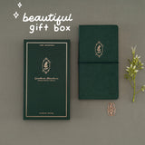 Tsuki ‘Woodland Adventure’ Luxury Travel Notebook ☾