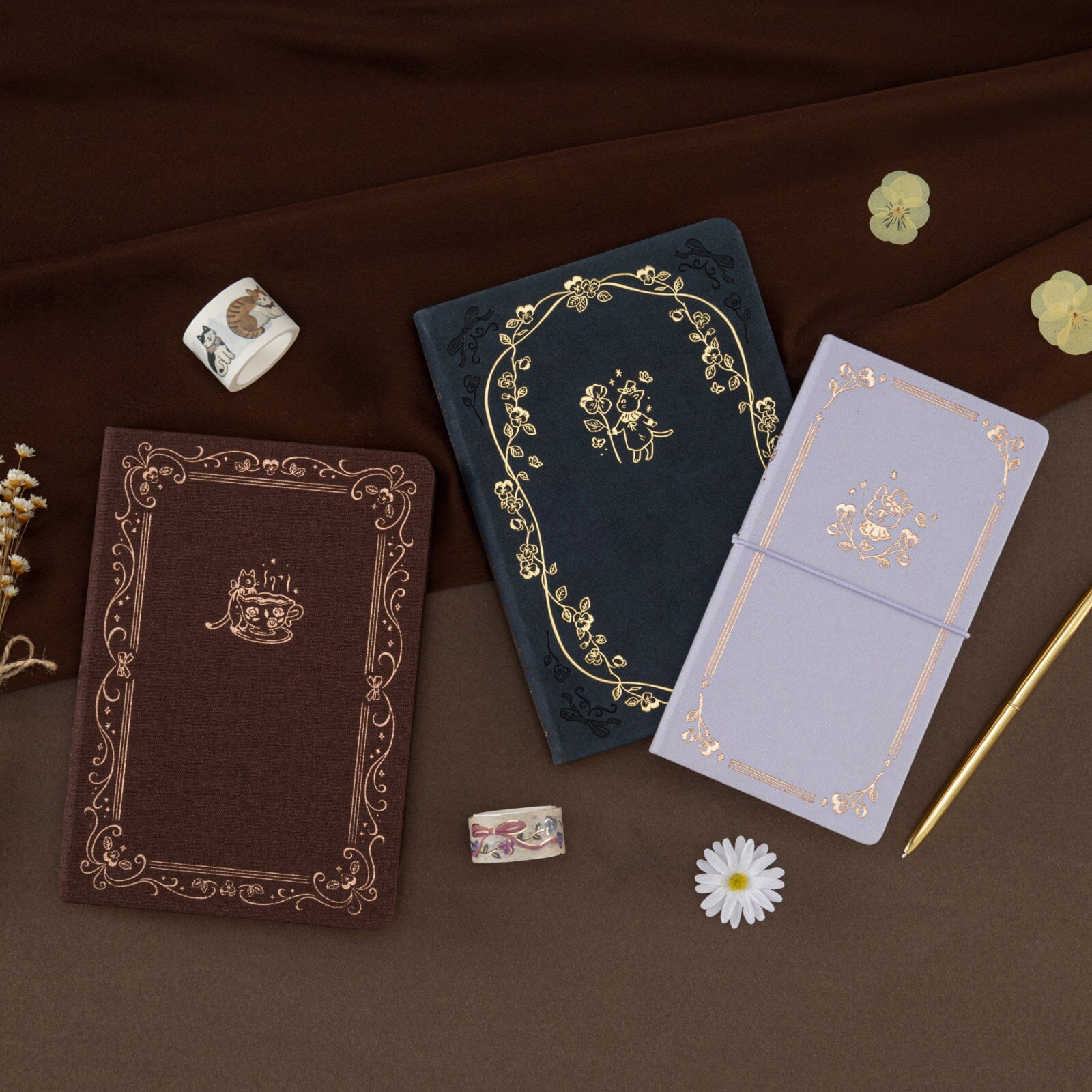 Tsuki ‘Neko Tea Tales’ Limited Edition Bullet Journal ☾