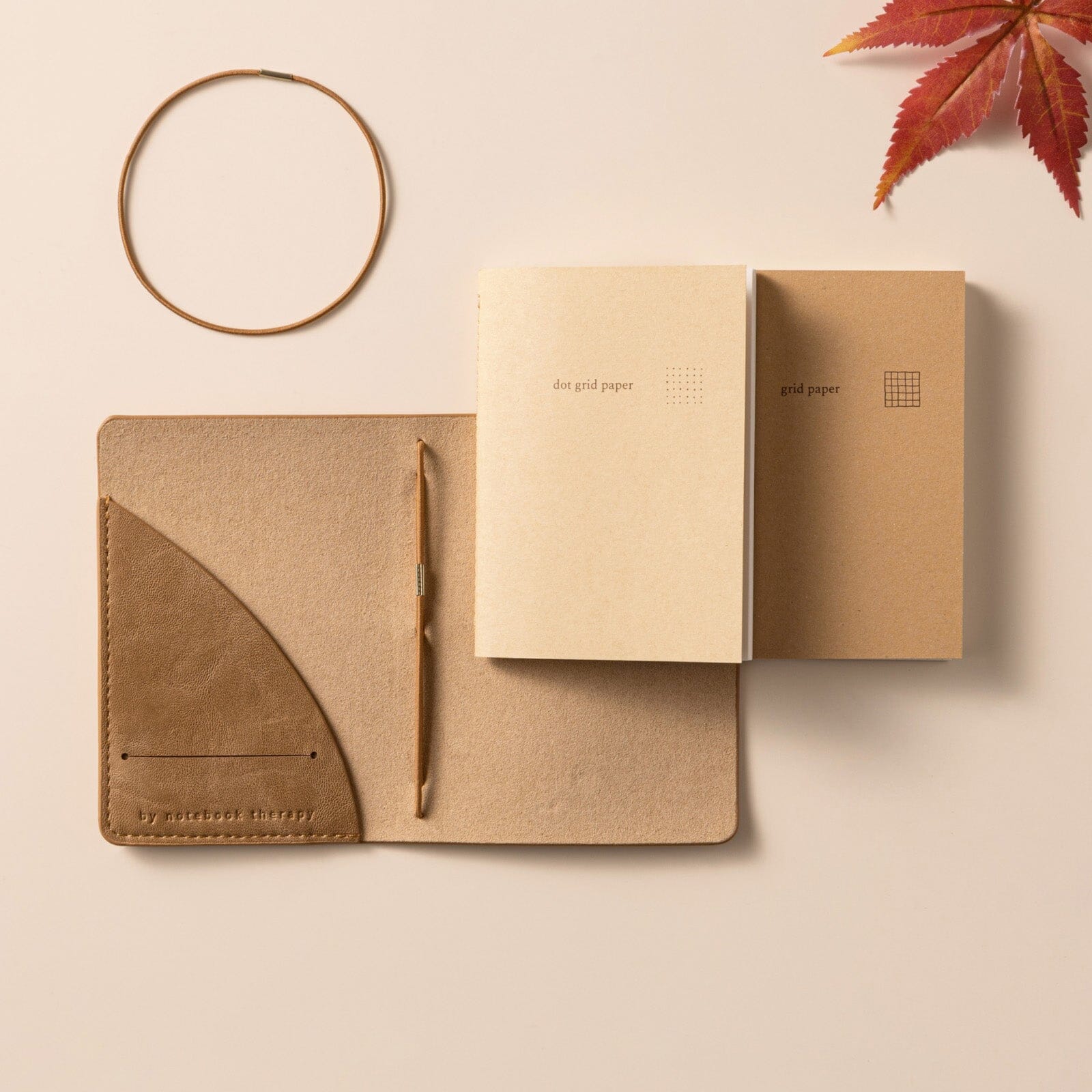 Hinoki - No.02 Passport Size Travel Notebook