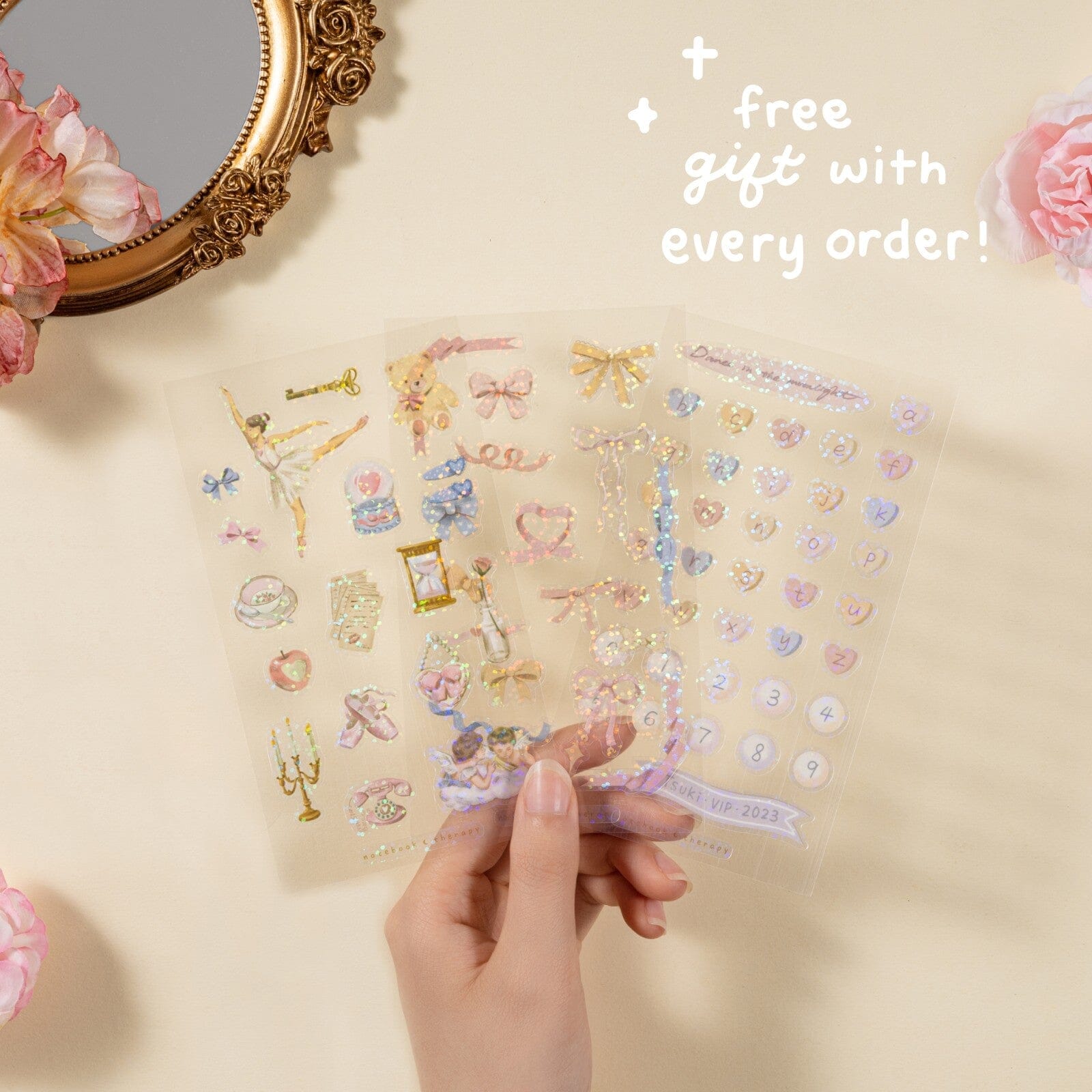 Tsuki ‘Soft Feather’ Luxury Travel Notebook ☾