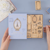 Tsuki ‘Journée à Paris’ Bullet Journal Stamp Set ☾