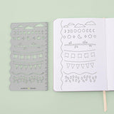 Tsuki Bullet Journal Stencil Set ☾