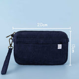 Dimensions of tsuki ‘Cloud Dreamland’ travel pouch - 20 x 13cm