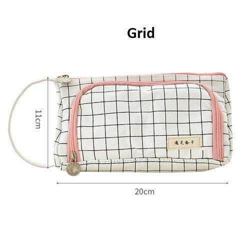 Pouched Stationery Organiser Pencil Case