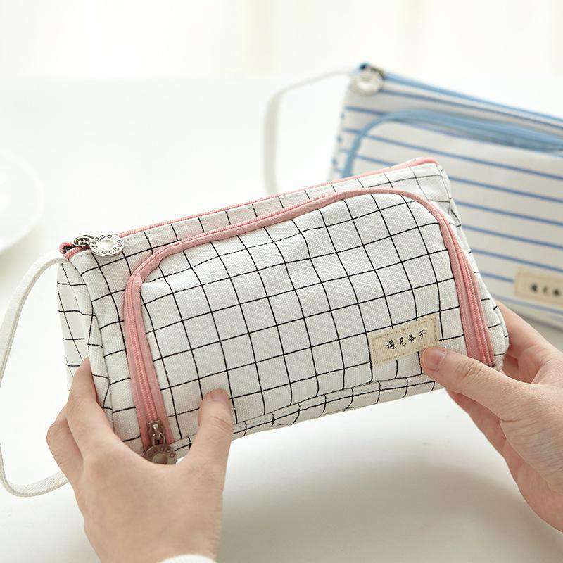 Pouched Stationery Organiser Pencil Case